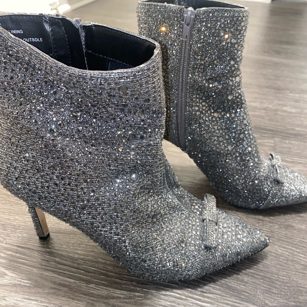 INC rhinestone Boots